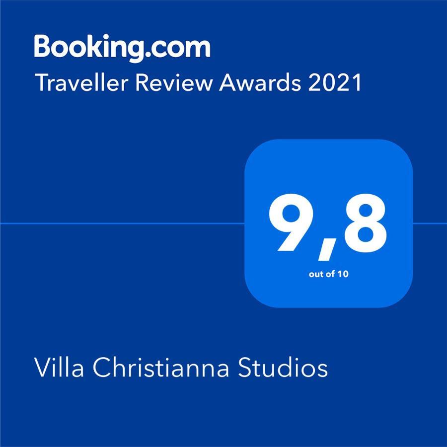 Villa Christianna Studios อาโยส นิกีตัส ภายนอก รูปภาพ